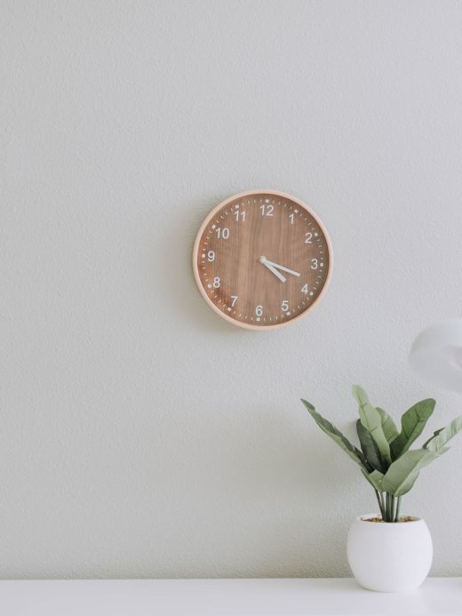 Wooden Wall Clock