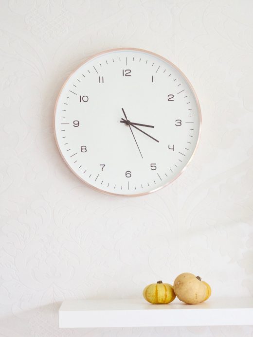 White Wall Clock